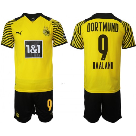 BVB Borussia Dortmund Erling Haaland 9 Kind Thuis Tenue 2021-22
